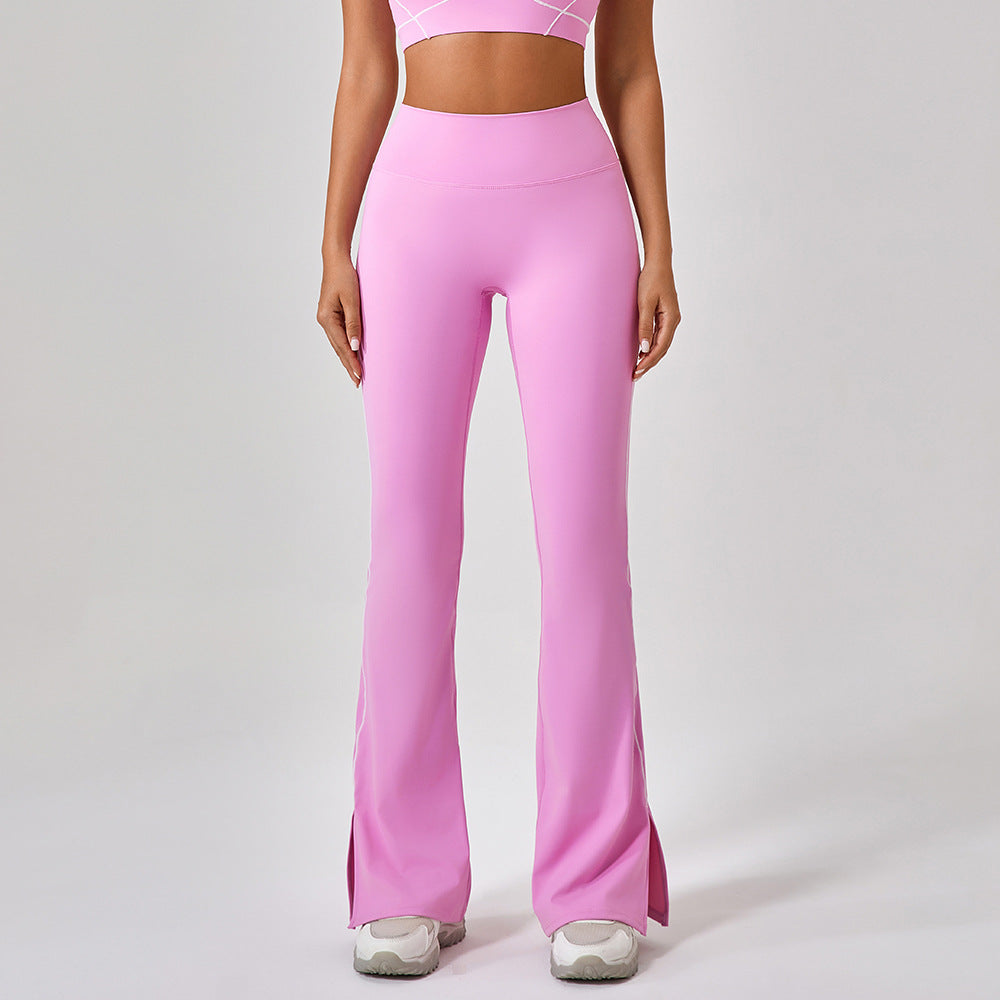 High-Waist Flare Yoga Pants